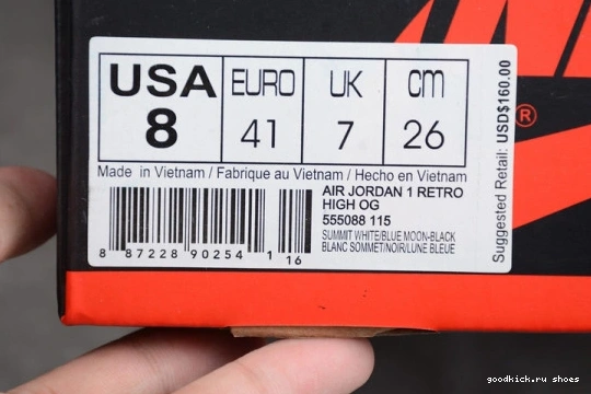 HIGH MOON” “BLUE 1 AIR OG RETRO 555088-115 JORDAN 555088-115 0308